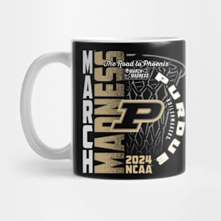 Purdue Boilermakers March Madness 2024 Basketball Mug